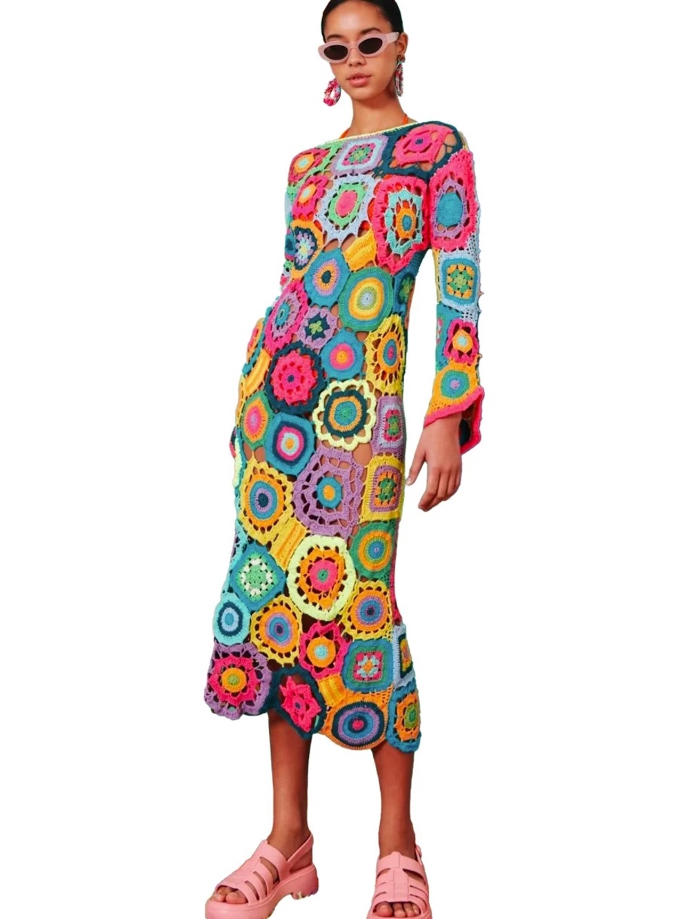 CeliaB Adriatico Crochet Dress
